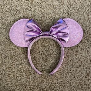 Lavender Minnie ears